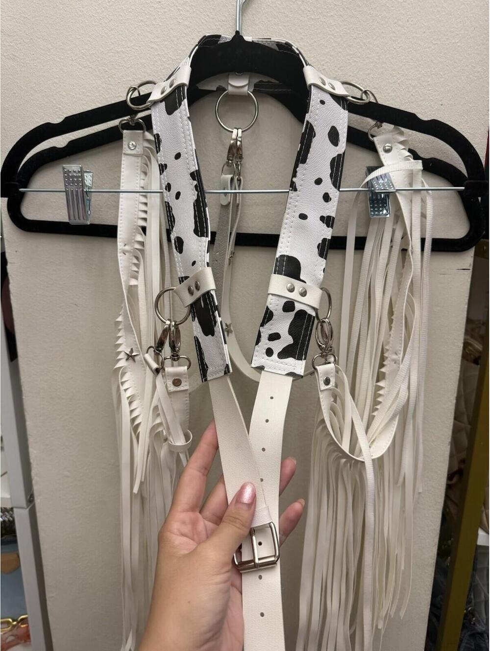 Cowgirl fringe Belt Small